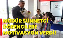 Müdür Sünnetci, öğrencilere motivasyon verdi!