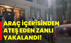 İstanbul'da araç içerisinden ateş eden zanlı yakalandı!
