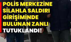 Adana'da polis merkezine silahla saldırı girişiminde bulunan zanlı tutuklandı!