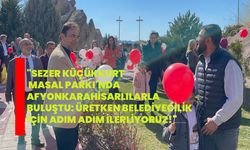 "Sezer Küçükkurt, Masal Parkı'nda Afyonkarahisarlılarla Buluştu: Üretken Belediyecilik için Adım Adım İlerliyoruz!"
