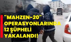 Tunceli'deki "Mahzen-20" operasyonlarında 12 şüpheli yakalandı!