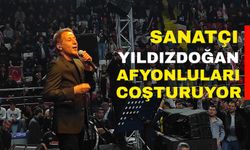 Sanatçı Mustafa Yıldızdoğan, Afyonluları coşturuyor!