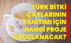 Türk bitki çaylarının tanıtımı için hangi proje uygulanacak?