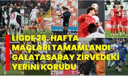 Ligde 28. hafta maçları tamamlandı, Galatasaray zirvedeki yerini korudu