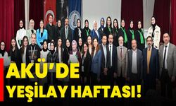 AKÜ’da Yeşilay Haftası!