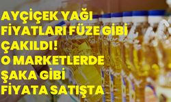 Ayçiçek yağı fiyatları füze gibi çakıldı! O marketlerde şaka gibi fiyata satışta