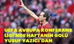 UEFA Avrupa Konferans Ligi'nde haftanın golü Yusuf Yazıcı'dan