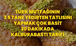 Türk mutfağının 3 5 tane yedirten tatlısını yapmak çok basit 30 dakikada kalburabastı tarifi