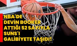 NBA'de Devin Booker attığı 52 sayıyla Suns'ı galibiyete taşıdı!