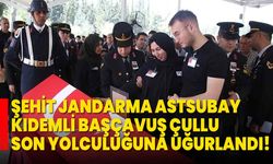 Şehit Jandarma Astsubay Kıdemli Başçavuş Çullu, Adana'da son yolculuğuna uğurlandı!