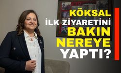 Başkan Burcu Köksal, ilk ziyaretini bakın nereye yaptı?