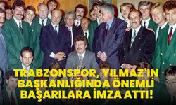 Trabzonspor, Mehmet Ali Yılmaz'ın başkanlığında önemli başarılara imza attı!