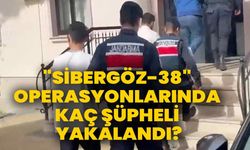 "Sibergöz-38" operasyonlarında 51 şüpheli yakalandı