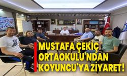 Mustafa Çekiç Ortaokulu'ndan Koyuncu'ya Ziyaret