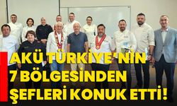 AKÜ Türkiye’nin 7 bölgesinden şefleri konuk etti!