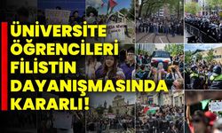 Dünyanın dört bir yanında üniversite öğrencileri, Filistin dayanışmasında kararlı