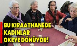 Bu kıraathanede kadınlar okeye dönüyor