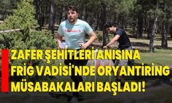 Zafer Şehitleri Anısına Frig Vadisi'nde Oryantiring müsabakaları başladı!