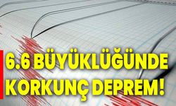 Tonga'da 6.6 Büyüklüğünde Korkunç Deprem!