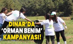 Dinar’da ‘ORMAN BENİM’ kampanyası!