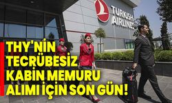 THY'nin tecrübesiz kabin memuru alımı için son gün!