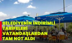 Belediyenin İndirimli Tarifeleri Vatandaşlardan Tam Not Aldı