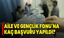 Aile ve Gençlik Fonu'na kaç başvuru yapıldı?