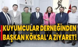 Kuyumcular Derneğinden Başkan Köksal’a ziyaret