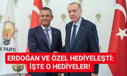 Erdoğan ve Özel hediyeleşti: İşte o hediyeler!