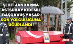 Şehit Jandarma Astsubay Kıdemli Başçavuş Yaşar son yolculuğuna uğurlandı!