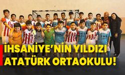 İhsaniye’nin Yıldızı Atatürk Ortaokulu!