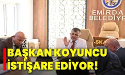 Başkan Koyuncu istişare ediyor!