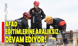 AFAD, Eğitimlerine aralıksız devam ediyor!