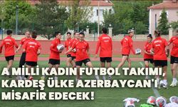 A MİLLİ KADIN FUTBOL TAKIMI,  KARDEŞ ÜLKE AZERBAYCAN'I MİSAFİR EDECEK!