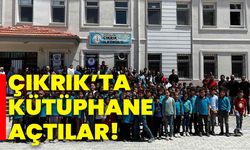 Çıkrık’ta kütüphane açtılar!