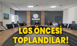 LGS öncesi toplandılar!
