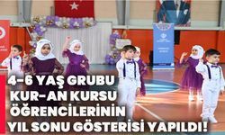 4-6 yaş grubu Kur-an Kursu öğrencilerinin yıl sonu gösterisi yapıldı!