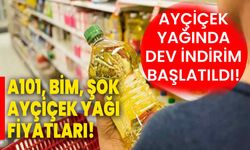 Ayçiçek yağında dev indirim başlatıldı! A101, BİM, ŞOK ayçiçek yağı fiyatları!