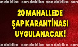 20 mahallede şap karantinası uygulanacak!