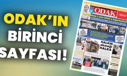 ODAK’ın birinci sayfası: “Halkın ekmeği halka” başlığı ile çıktı.