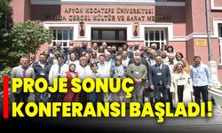 Proje Sonuç Konferansı başladı!