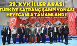 39. KYK İller Arası Türkiye Satranç Şampiyonası heyecanla tamamlandı