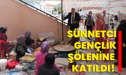 Sünnetci gençlik şölenine katıldı!