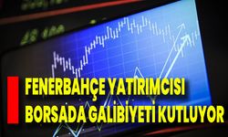Fenerbahçe yatırımcısı borsada galibiyeti kutluyor