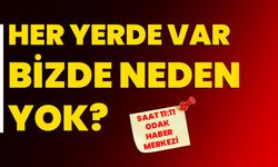 "Her Yerde Var, Bizde Neden Yok?"