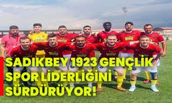 Sadıkbey 1923 Gençlik Spor liderliğini sürdürüyor!