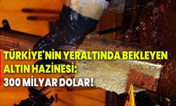 Türkiye’nin yeraltında bekleyen altın hazinesi: 300 milyar dolar!