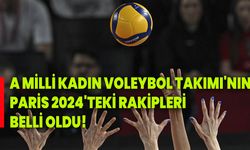 A Milli Kadın Voleybol Takımı'nın Paris 2024'teki rakipleri belli oldu!