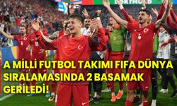 A Milli Futbol Takımı, FIFA dünya sıralamasında 2 basamak geriledi!