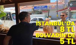 İstanbul’da 8 lira, Bolvadin’de 5 lira!